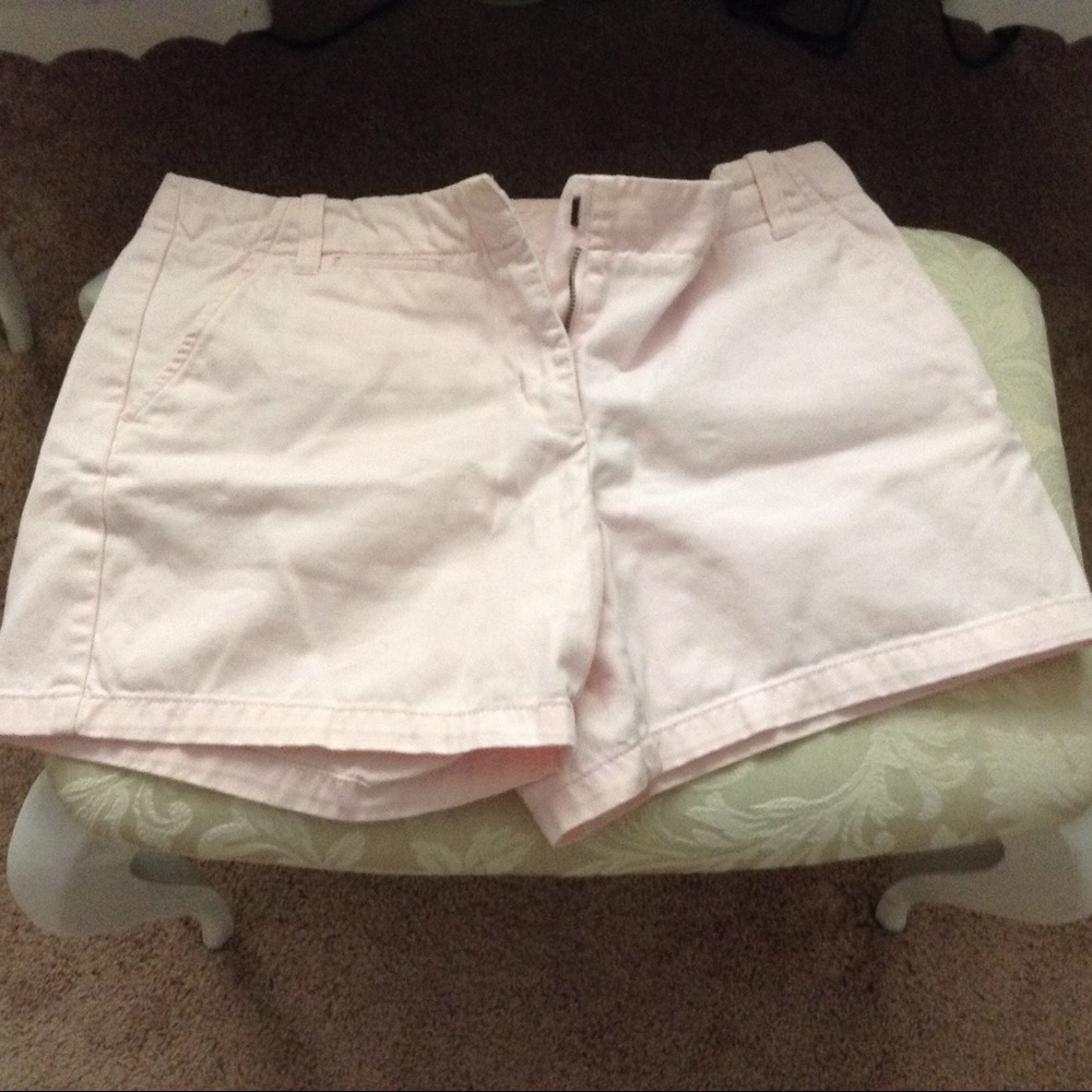 J. Crew shorts chino light pink s 2 low fit